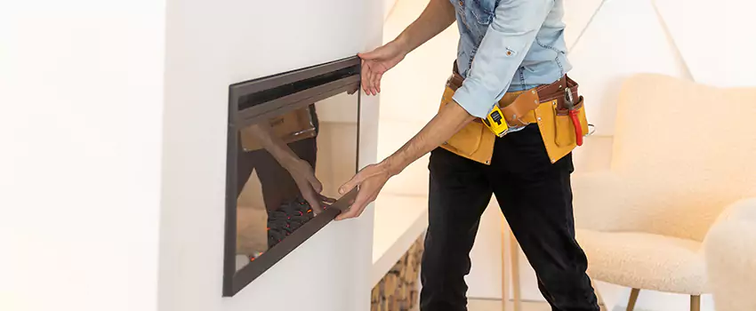 Metal Fireplace Installation in Green Valley, Arizona