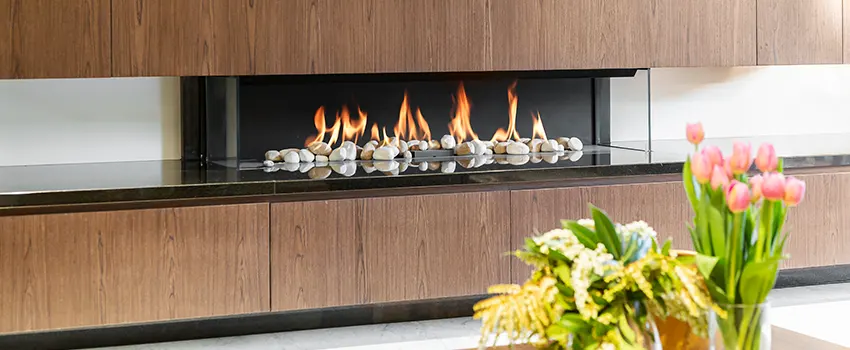 Double-height Fireplace Design Refurbishment in Green Valley, Arizona